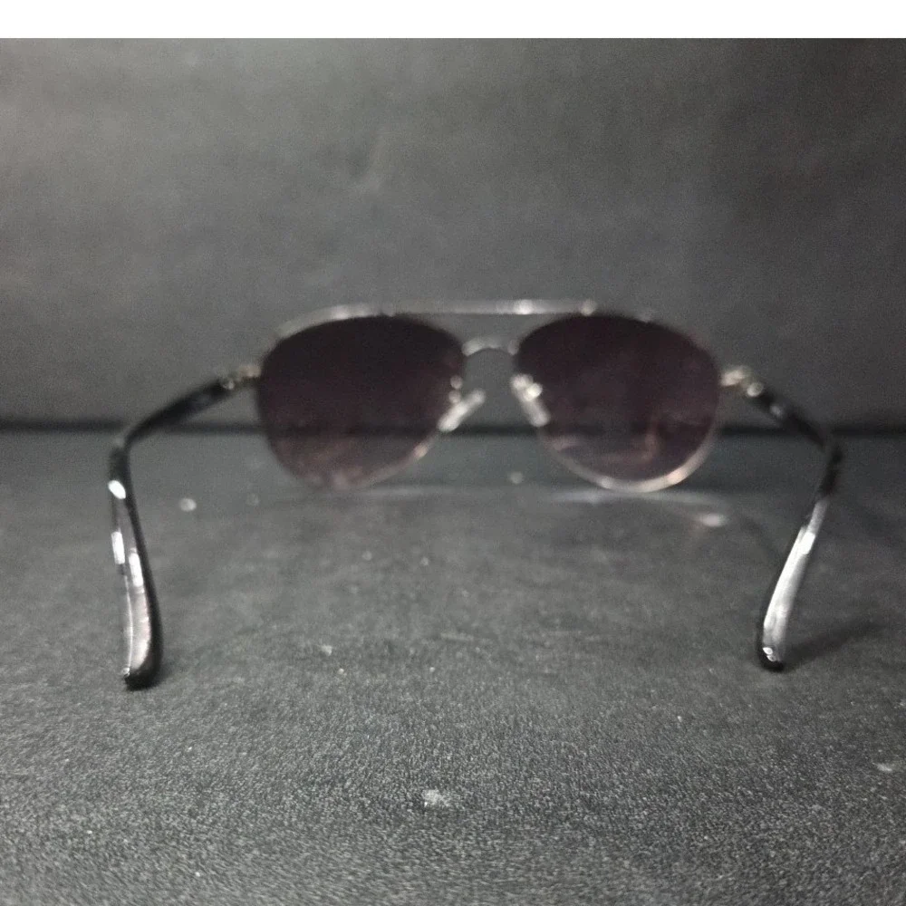 True Gear iShield Aviator Sunglasses Gunmetal Purple Gradient Lens Double Bridge
